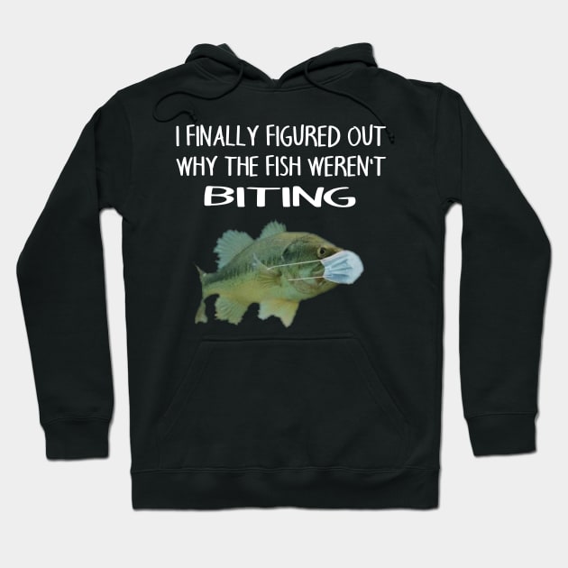 Fish wearing a mask Hoodie by F&L Design Co.